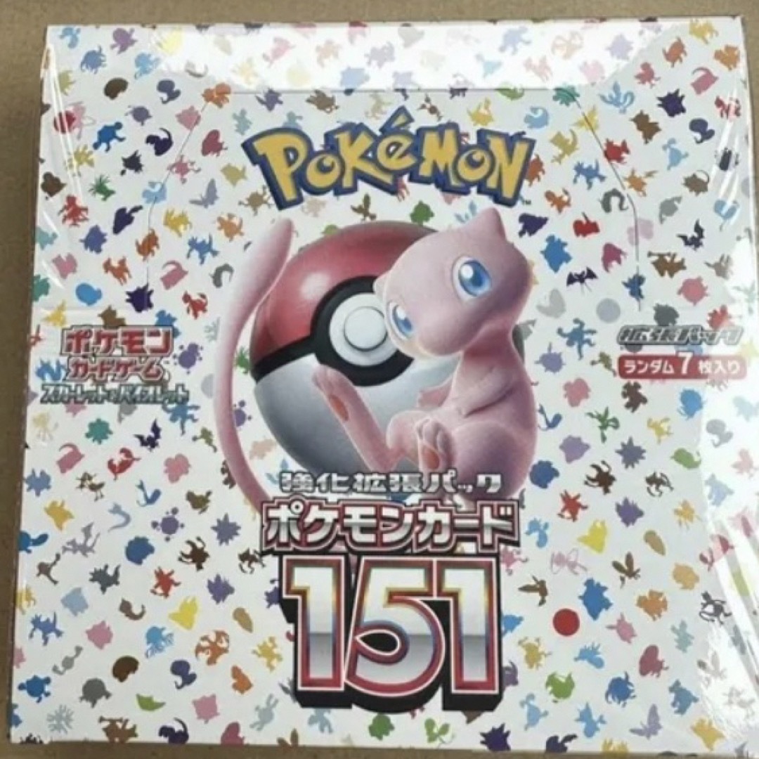 151 ポケモンカード　1BOX分