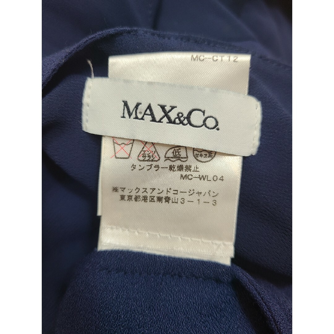 Max & Co.(マックスアンドコー)の美品  max&co オーバーレイワンピース レディースのワンピース(ひざ丈ワンピース)の商品写真