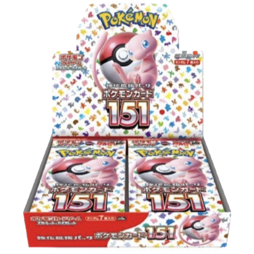 ポケモンカード BOX 151 シュリンク付き