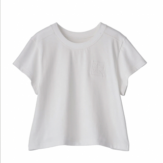 knuthmarf logo mini tee shirt White(Tシャツ/カットソー(半袖/袖なし))