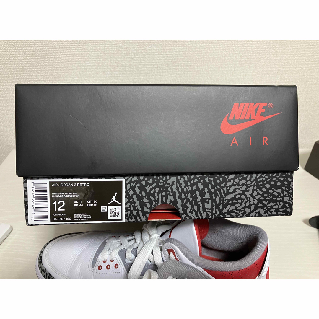 Nike Air Jordan 3 Retro OG "Fire Red" 7