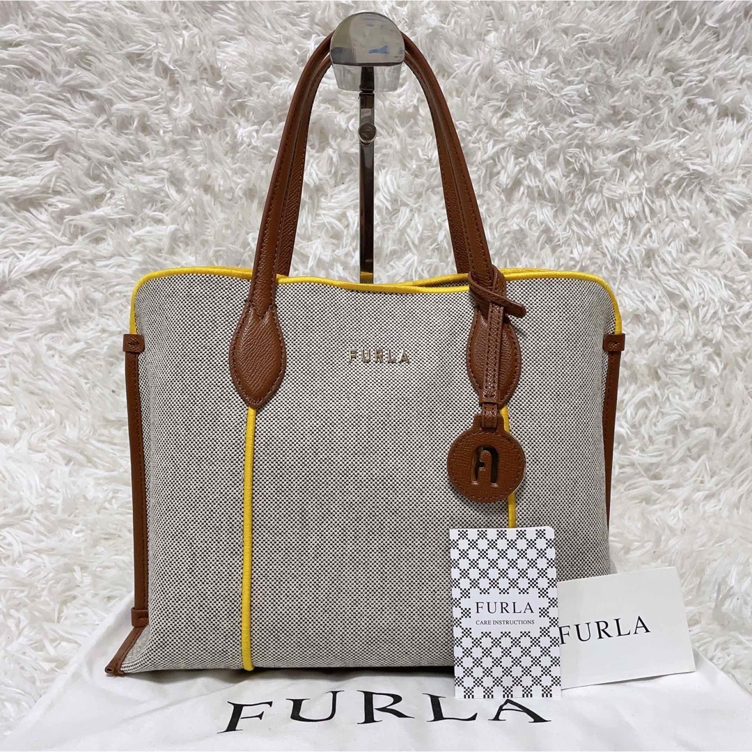 Furla - ✨未使用級✨フルラ ヴィットリア ハンドバッグ キャンバス