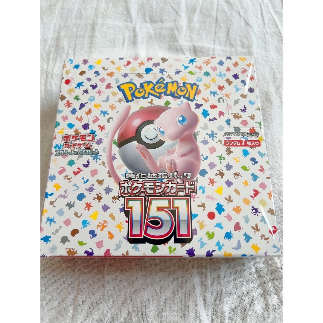 ポケモンカードBOX 151 シュリンク付き