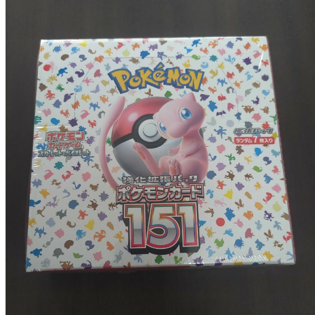 ポケモンカード ポケカ 151 ボックス 1BOX 新品未使用品 シュリンク付きのサムネイル