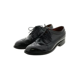 オールデン(Alden)のALDEN ビジネス・ドレスシューズ US6 1/2(24.5cm位) 黒 【古着】【中古】(ドレス/ビジネス)