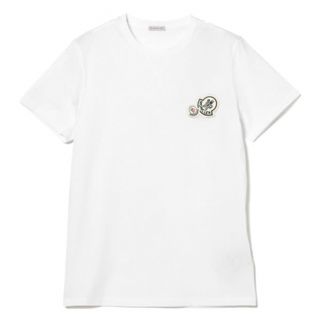 モンクレール(MONCLER)の★定価53,900円★ MONCLER ワッペン Tシャツ Ｌ　モンクレール(Tシャツ/カットソー(半袖/袖なし))