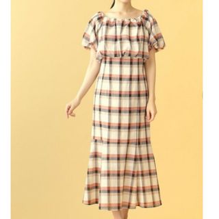 ジルバイ ジル スチュアート(JILL by JILLSTUART) チェックワンピース