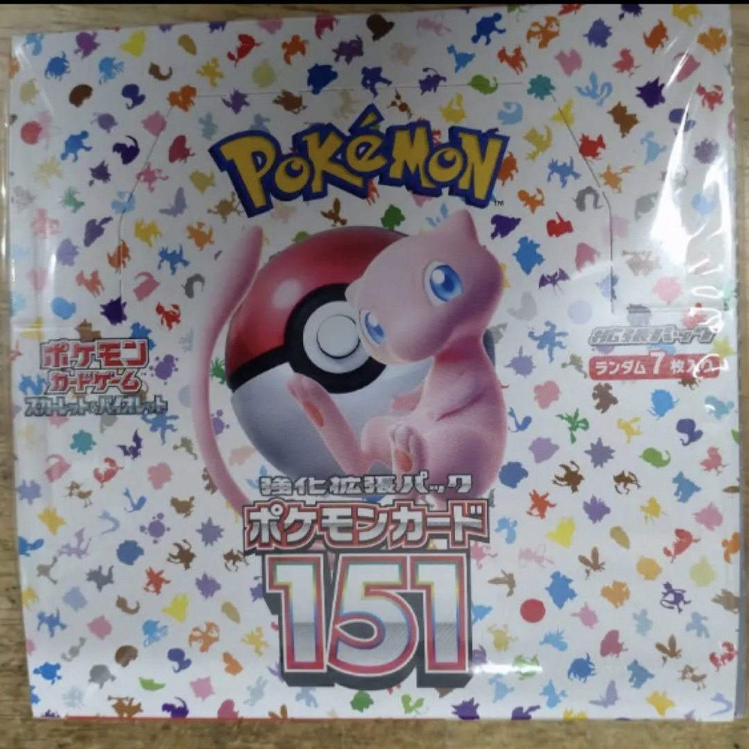 ポケモンカード151BOX 新品未開封シュリンク付きの通販 by 悠's shop ...