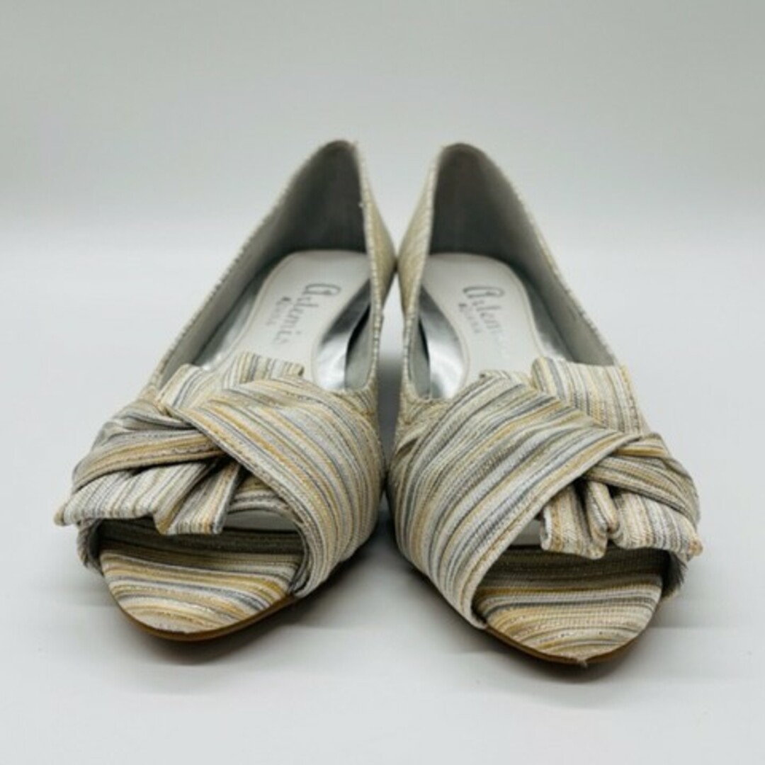 DIANA(ダイアナ)の【artemis by DIANA】オープントゥパンプス ウェッジソール22.5 レディースの靴/シューズ(ハイヒール/パンプス)の商品写真