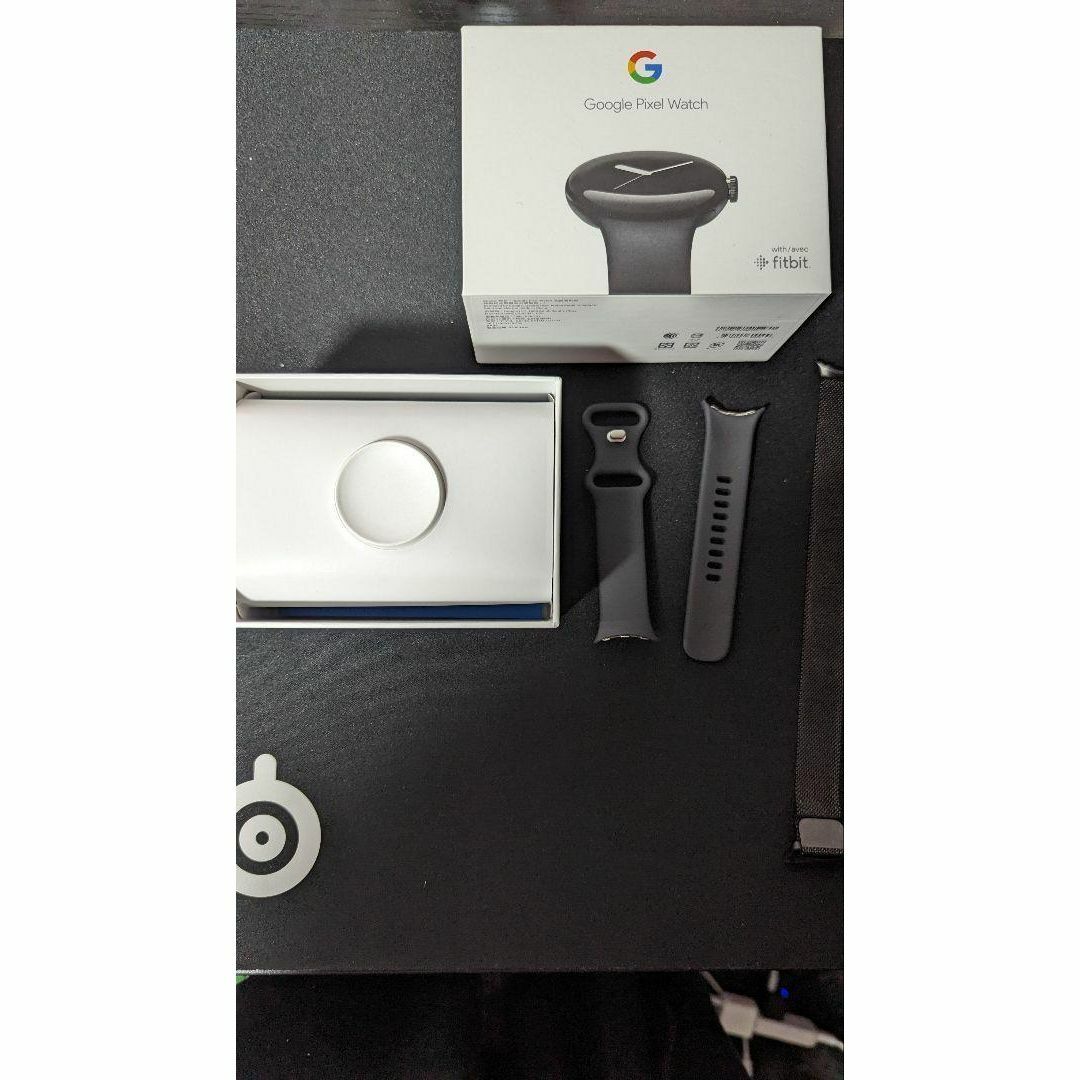 Pixel Watch 黒 ピクセルウォッチwifi スタンド他おまけ付き - その他