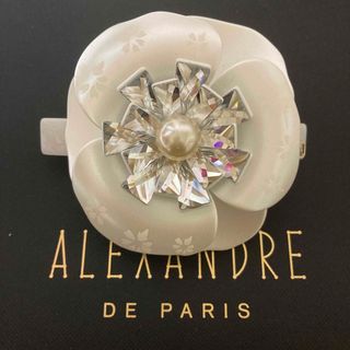 アレクサンドルドゥパリ(Alexandre de Paris)のアレクサンドルドゥ　パリ  パール　バレッタ(バレッタ/ヘアクリップ)