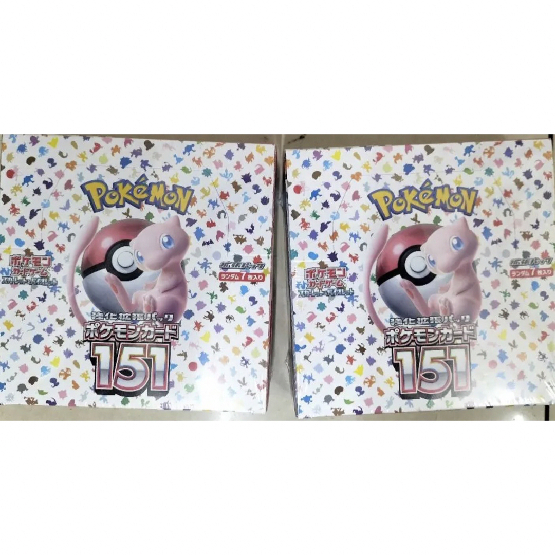 ポケモンカード 強化拡張パック 151 BOX シュリンク付きエンタメ/ホビー