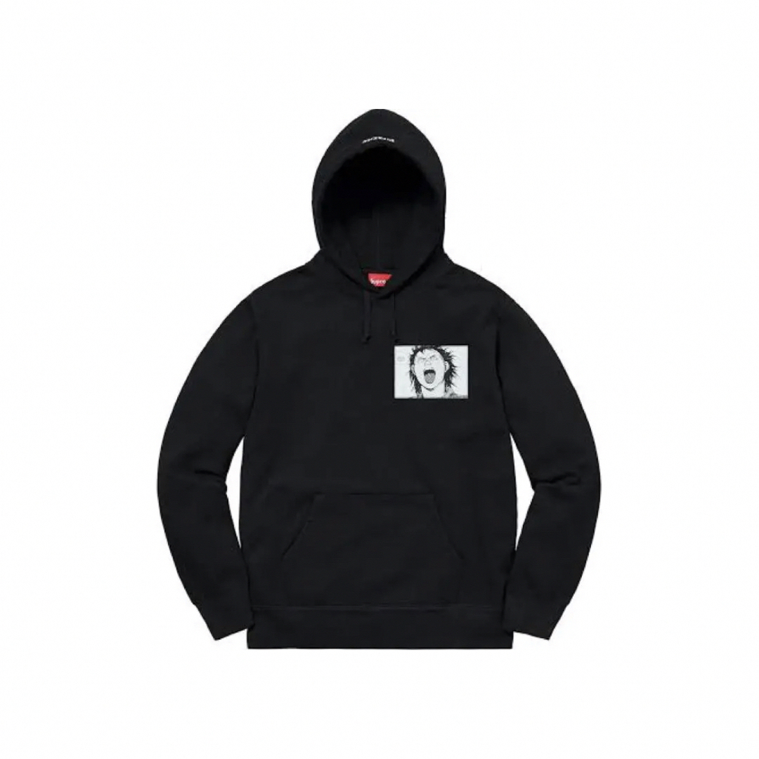 AKIRA/Supreme Patches Hooded Sweatshirt