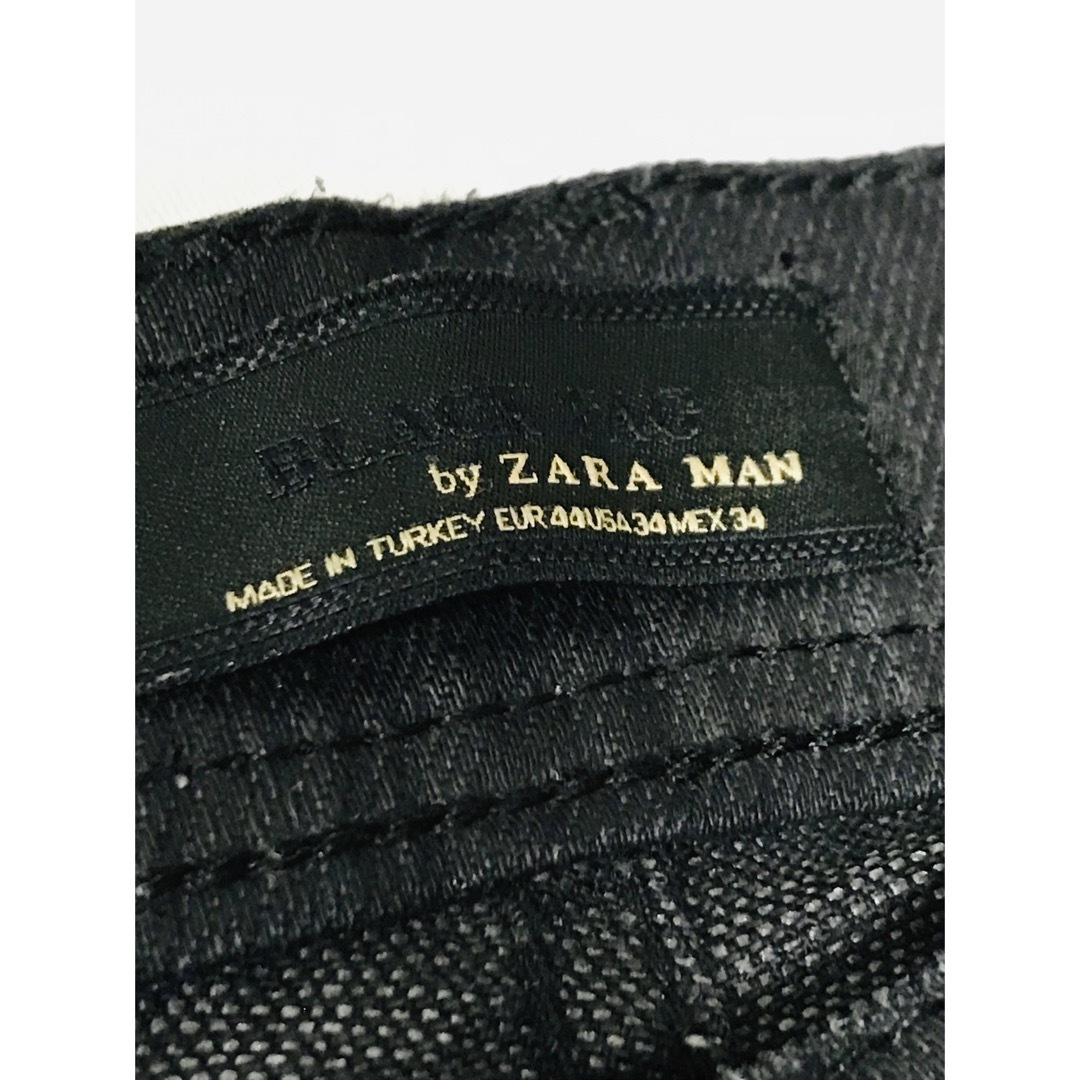 ZARA(ザラ)のZARA MAN ブラックパンツ　 メンズのパンツ(その他)の商品写真