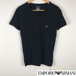 新品 エンポリオアルマーニ 半袖Tシャツ ブラック サイズL タグ付未使用品