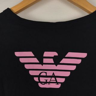 新品 エンポリオアルマーニ 半袖Tシャツ ブラック サイズL タグ付未使用品