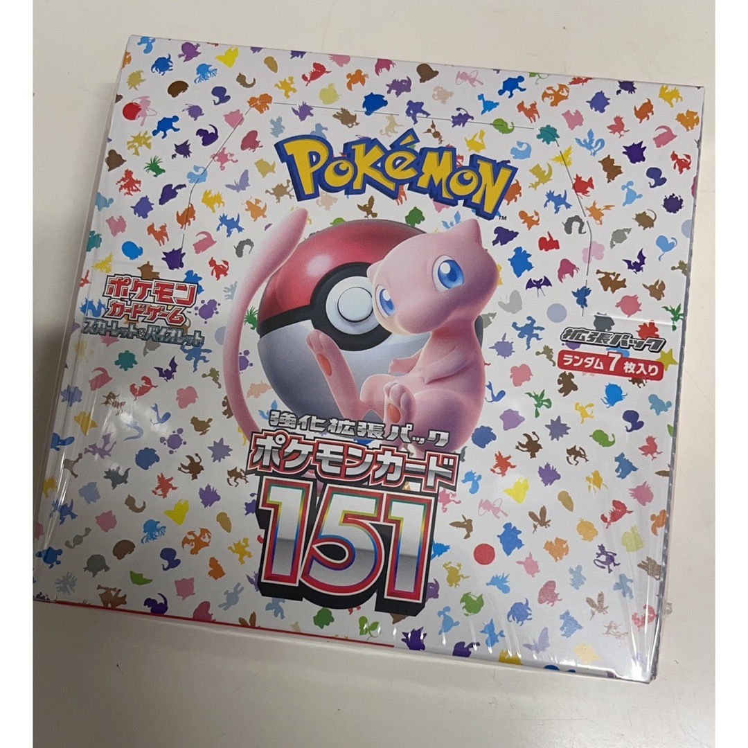 ポケモンカード 151 4BOX 新品 シュリンク付き強化拡張パックの通販 by