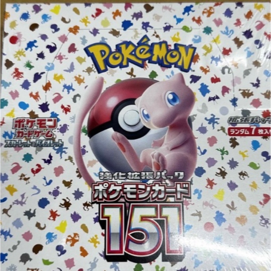 【シュリンク付】ポケモンカード151 1ボックス