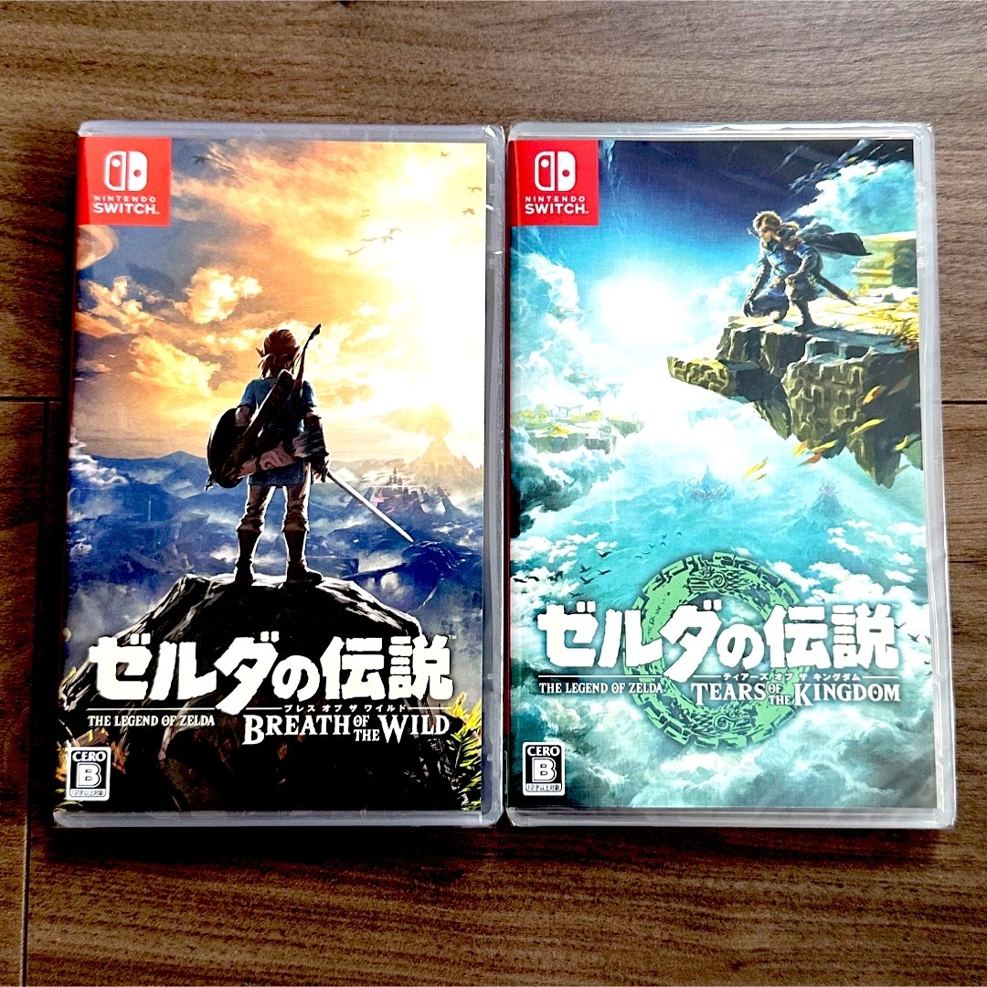 ゼルダの伝説 ブレスオブザワイルド ティアーズオブザキングダム 2本セット