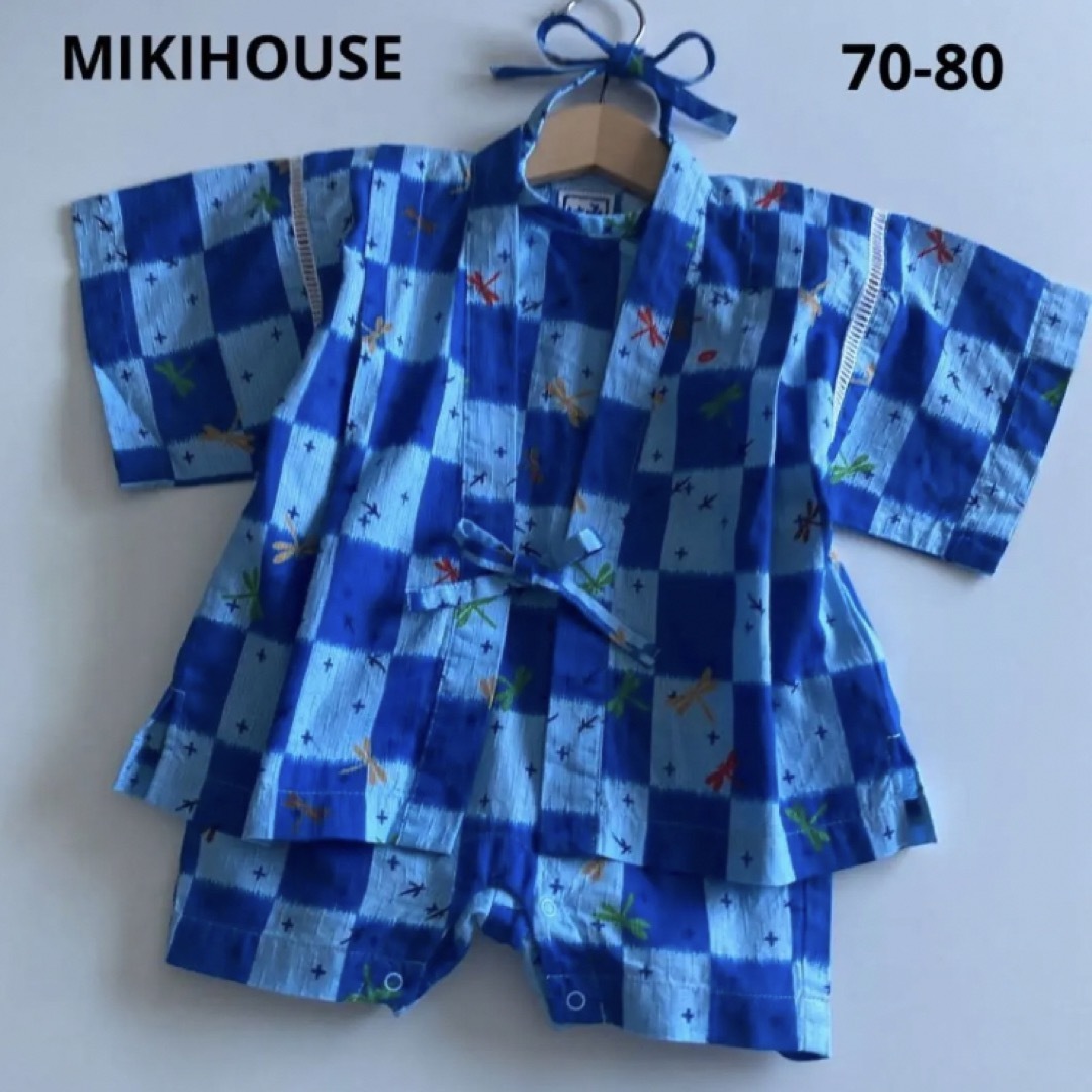 mikihouse - ミキハウス 甚平 浴衣 セット 男の子 春 夏 ファミリア ...