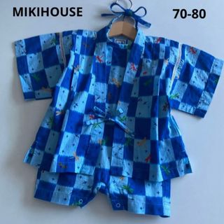 ミキハウス(mikihouse)のミキハウス　甚平　浴衣　セット　男の子　春　夏　ファミリア　べべ(甚平/浴衣)