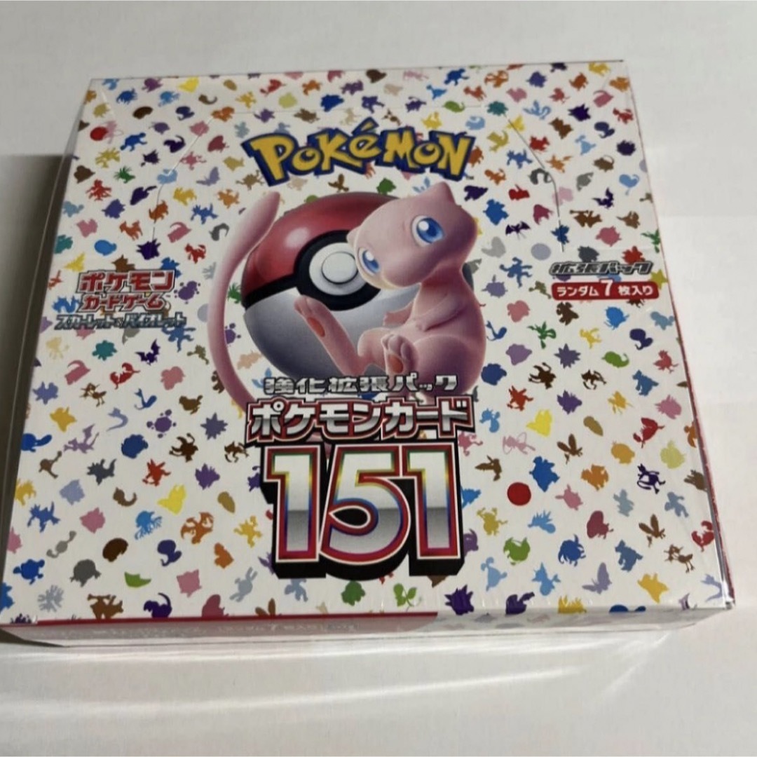 ポケモンカード　151 BOX 未開封シュリンク付き　ポケカ