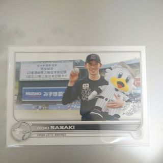 チバロッテマリーンズ(千葉ロッテマリーンズ)の佐々木朗希【ロッテ】TOPPS 2022 NPB レギュラーカード Topps(シングルカード)