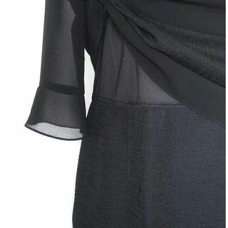 SOIR - 【新品】東京ソワール 夏用ブラックフォーマル9号ワンピースの
