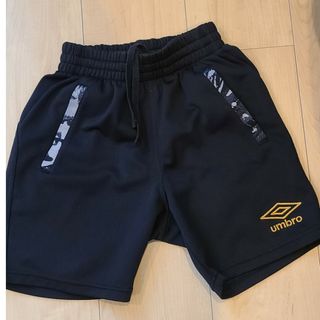 アンブロ(UMBRO)の美品★umbro★黒ハーフパンツ★130★DESCENTE(パンツ/スパッツ)