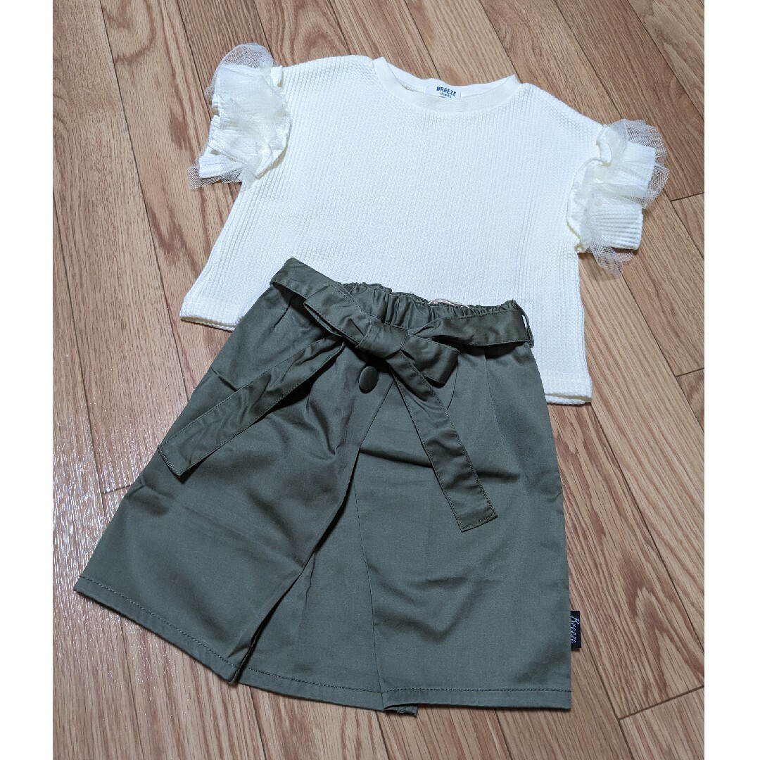 BREEZE(ブリーズ)のBREEZE　トップス＆スカート　2点セット キッズ/ベビー/マタニティのキッズ服女の子用(90cm~)(スカート)の商品写真