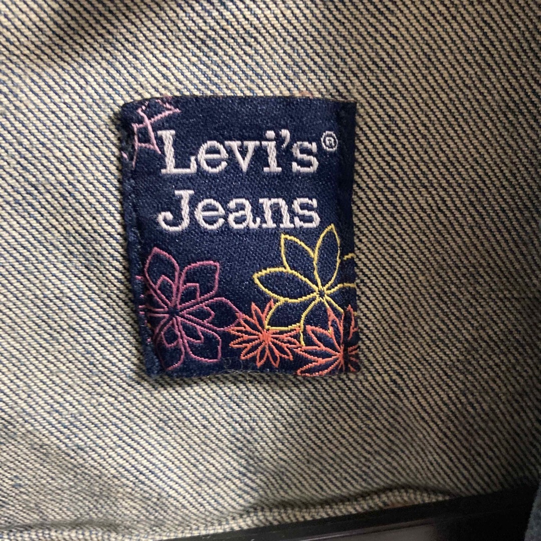 Levi's(リーバイス)のLevi’s リーバイス　デニムジャケット　S レディースのジャケット/アウター(Gジャン/デニムジャケット)の商品写真