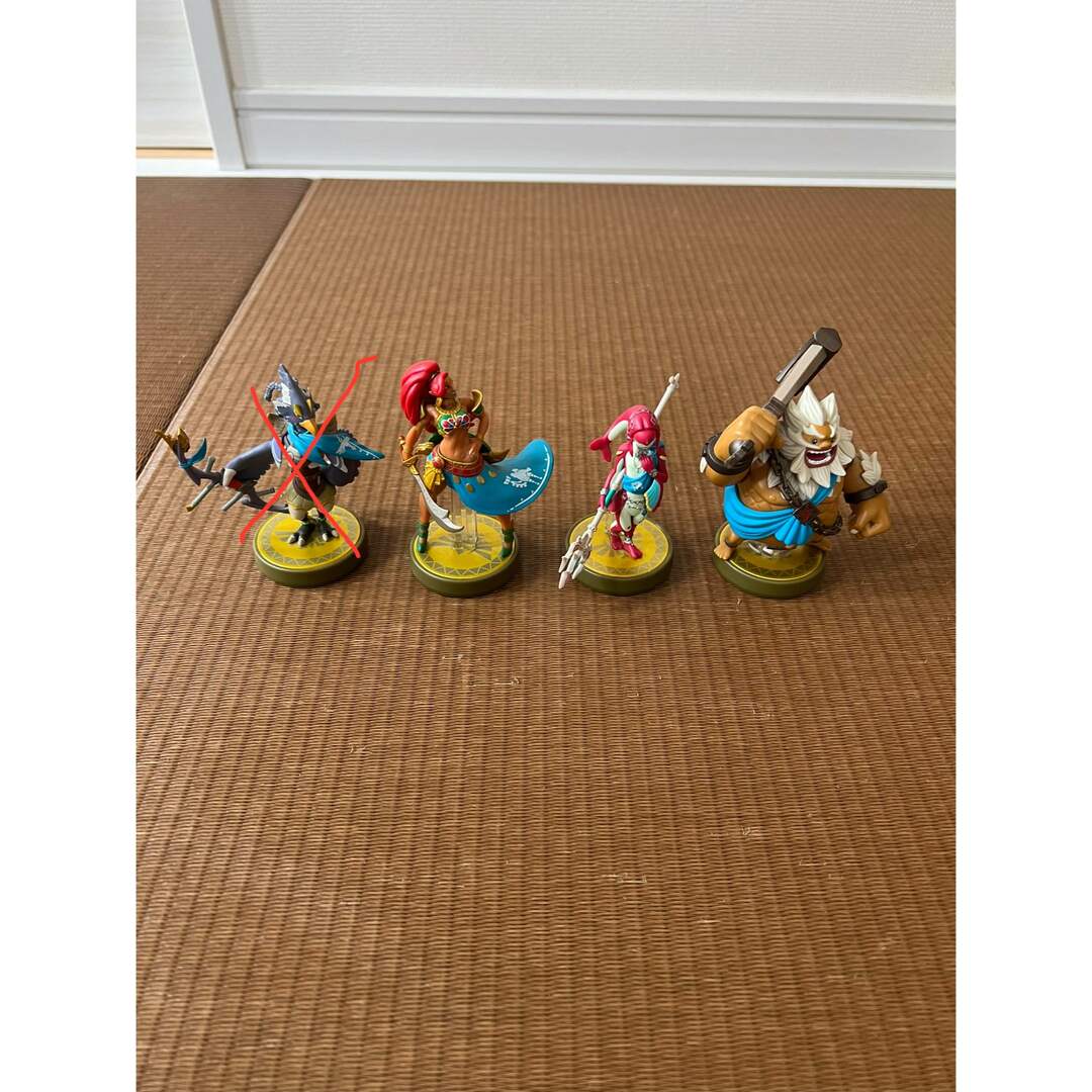 amiibo ゼルダの伝説 英傑セット ミファー ダルケル ウルボザamiiboゼルダ