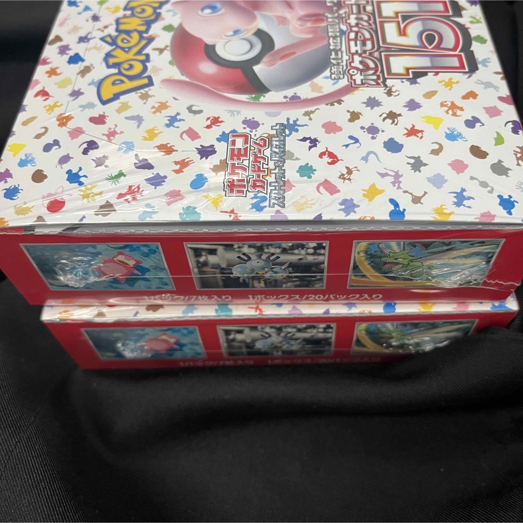 ポケモンカード151 2box シュリンク付き　新品未開封 2