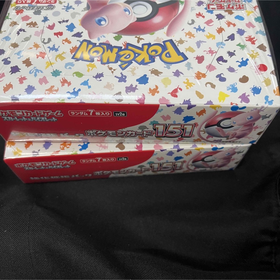 ポケモンカード151 2box シュリンク付き　新品未開封 3