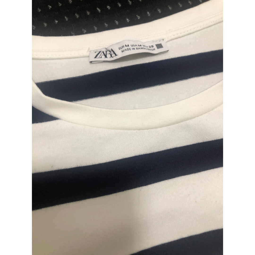 ZARA(ザラ)のザラ❤️ボーダーTシャツ レディースのトップス(Tシャツ(半袖/袖なし))の商品写真