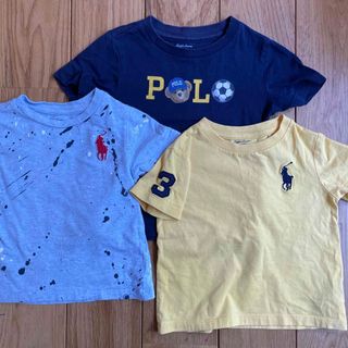 ポロラルフローレン(POLO RALPH LAUREN)の3枚セット　ラルフローレンTシャツ18m 85cm(Ｔシャツ)