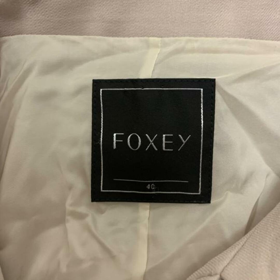 FOXEY(フォクシー)のフォクシー ジャケット サイズ40 M美品  - レディースのジャケット/アウター(その他)の商品写真