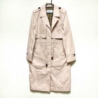 COACH / コーチ ◆スプリングコート/ステンカラーコート/裏地花柄/ベージュ/サイズS 【レディース/ガールズ/LADY/女性/婦人】  レディースファッション  [0220366304]