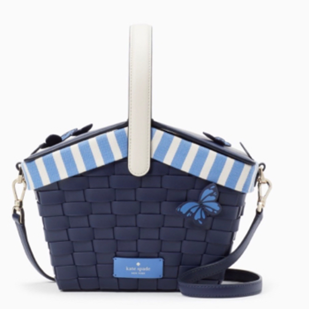 a190 ほぼ美品 kate spade new york かごバッグ バッグ-