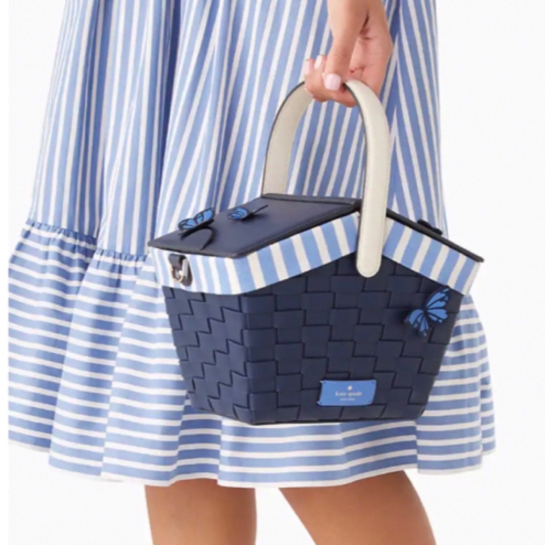 kate spade new york - レア☆新作未使用ケイトスペード レザーカゴ