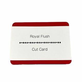 【Royal Flush】 カットカード ポーカーサイズ 5色5枚セット(その他)