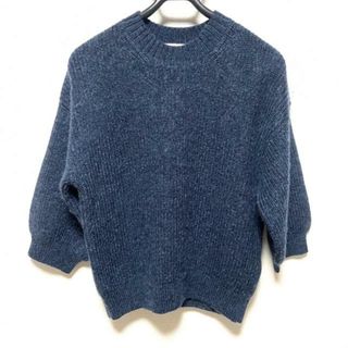 3.1philliplim フィリップリム　リブ　トップス　ネイビー