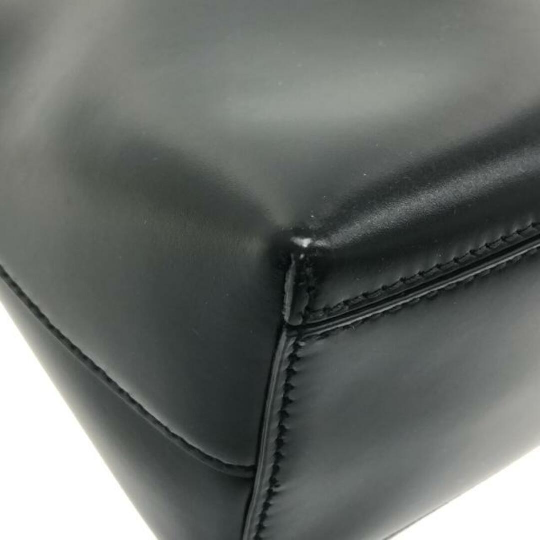 Jil Sander(ジルサンダー)のジルサンダー ハンドバッグ美品  黒 がま口 レディースのバッグ(ハンドバッグ)の商品写真