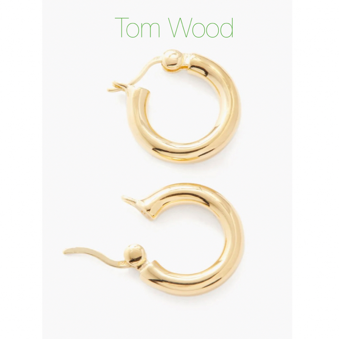 アクセサリー【新品】TOM WOOD トムウッド ゴールド フープピアス