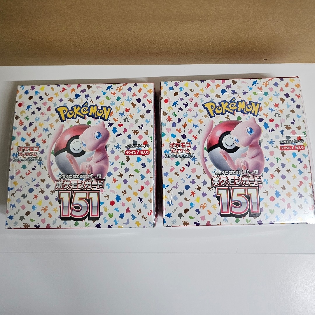 ポケモン - ポケモンカード151 2BOXシュリンク付き未開封の通販 by ...