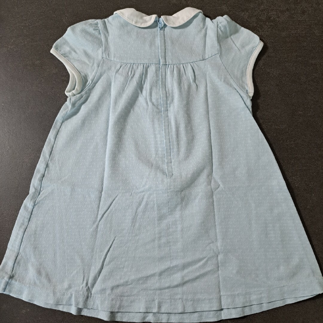 mikihouse(ミキハウス)のミキハウス　ワンピース　半袖　90cm キッズ/ベビー/マタニティのキッズ服女の子用(90cm~)(ワンピース)の商品写真