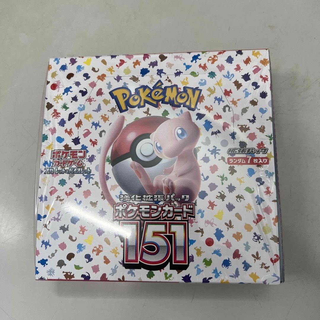 最上の品質 ポケモンカード 151 1ボックス シュリンク付き Box/デッキ