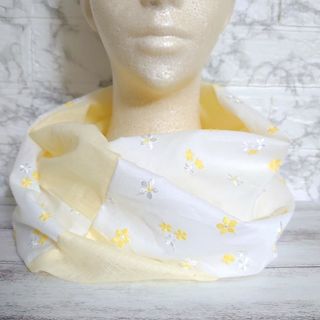 ★SALE★A94【夏用】スヌード/Cotton100％　ハンドメイド(スヌード)