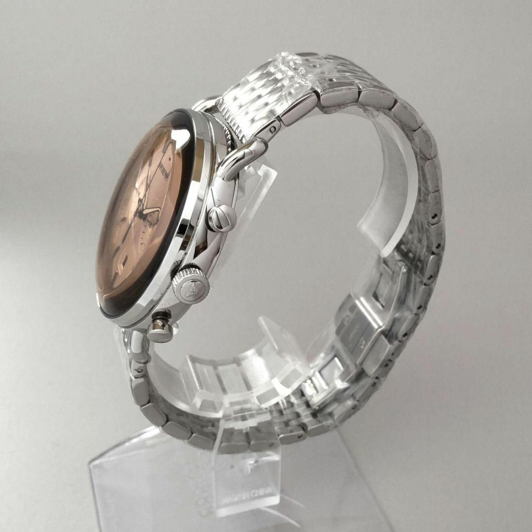 Emporio Armani - シルバー/ベージュ【新品】EMPORIO ARMANI 腕時計