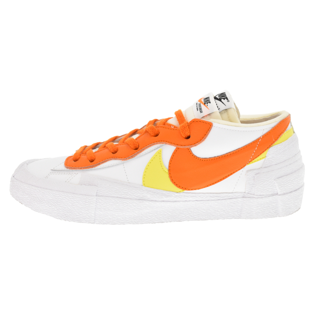 NIKE(ナイキ)のNIKE ナイキ ×sacai BLAZER LOW MAGMA ORANGE DD1877-100 サカイ ブレザー ローカットスニーカー US10.5/28.5cm ホワイト メンズの靴/シューズ(スニーカー)の商品写真